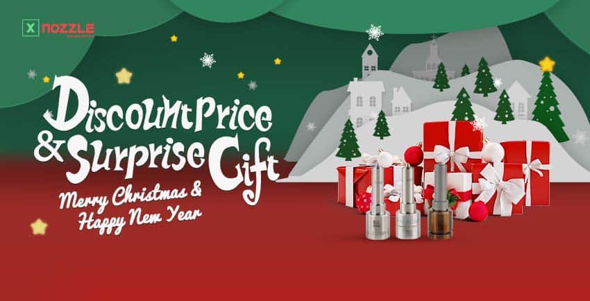 Xingmanozzle.com Christmas's Promotion -The Highest Discount of The Year